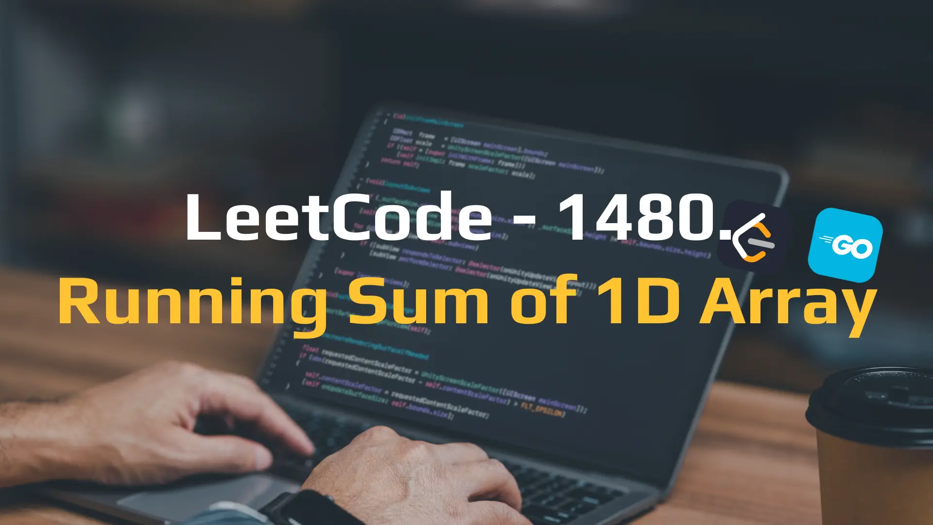 💯✅ LeetCode 1480. Running Sum of 1d Array | Go by Hugo